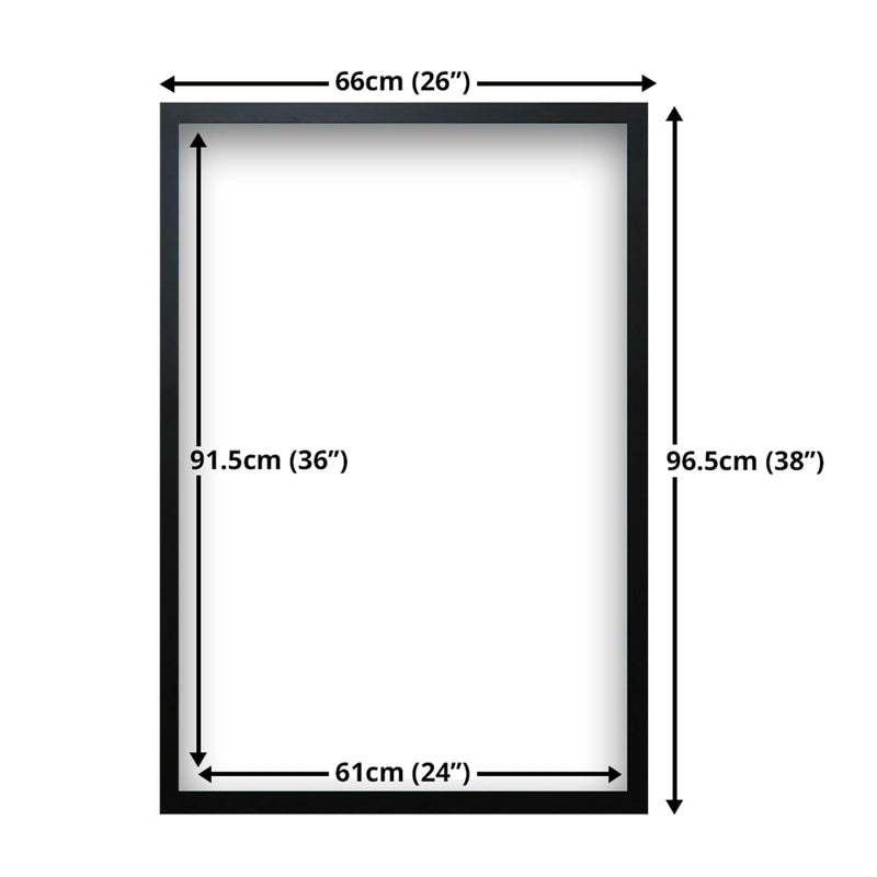 GB Eye Contemporary Wooden Black Picture Frame - Maxi - 61 x 91.5cm - Image 5